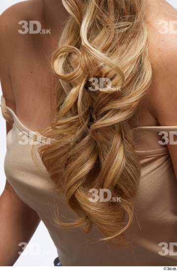 Hair Woman White Slim