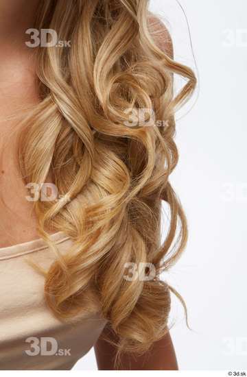 Hair Woman White Slim