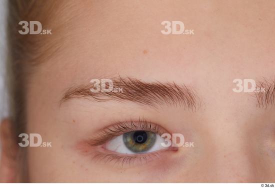 Woman White Slim Female Studio Poses