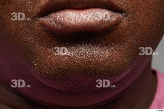 Face Mouth Skin Man Black Chubby Studio photo references