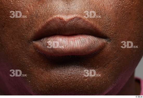 Face Mouth Skin Man Black Chubby Studio photo references