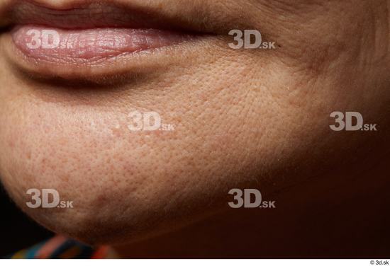 Face Mouth Skin Woman Asian Chubby Studio photo references