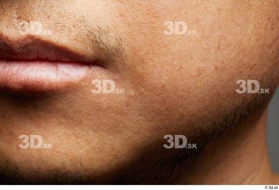 Face Mouth Cheek Skin Man Asian Slim Studio photo references