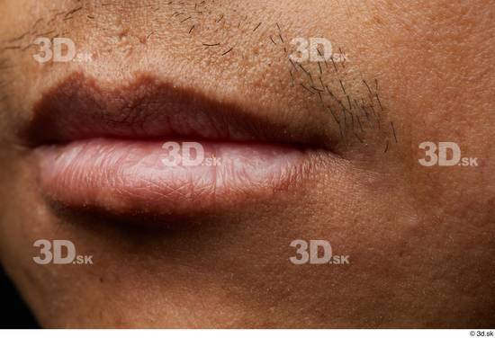 Face Mouth Skin Man Asian Slim Studio photo references