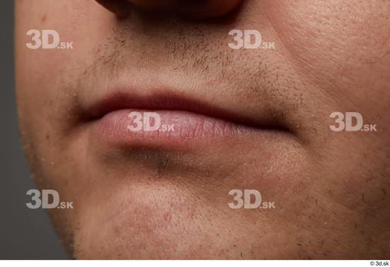 Face Mouth Skin Man White Chubby Studio photo references