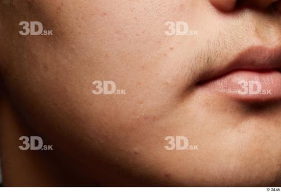 Face Mouth Cheek Skin Man Asian Studio photo references