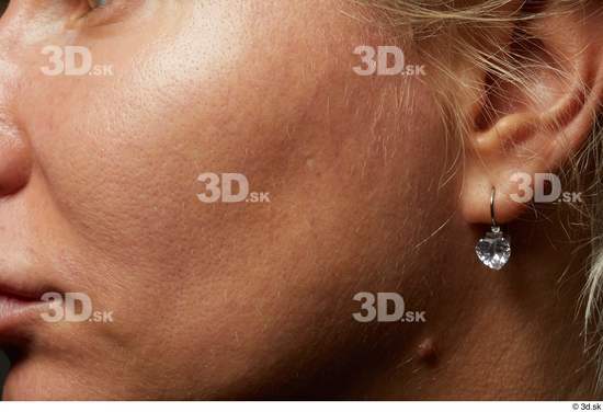 Face Cheek Ear Skin Woman White Chubby Studio photo references