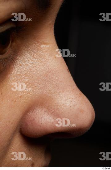 Face Nose Skin Woman Black Slim Studio photo references