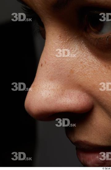 Face Nose Skin Woman Black Slim Studio photo references