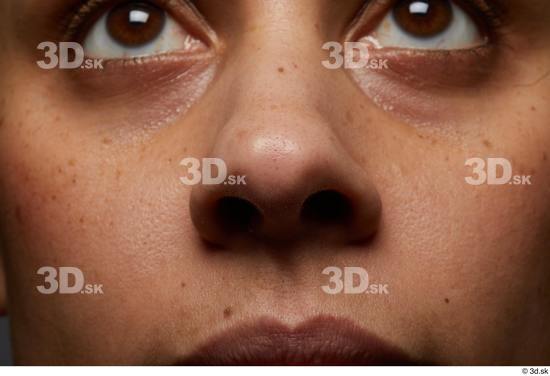 Face Mouth Nose Skin Woman Black Slim Studio photo references