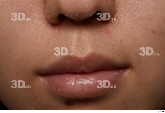 Face Mouth Nose Skin Woman Asian Slim Studio photo references