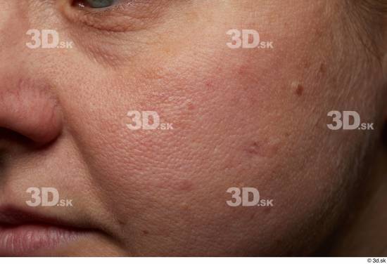 Face Cheek Skin Woman White Chubby Studio photo references