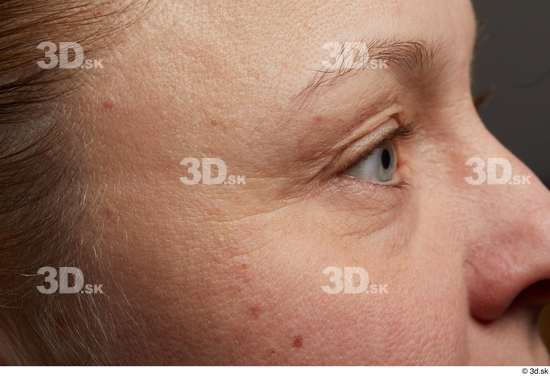 Eye Face Cheek Skin Woman White Chubby Studio photo references