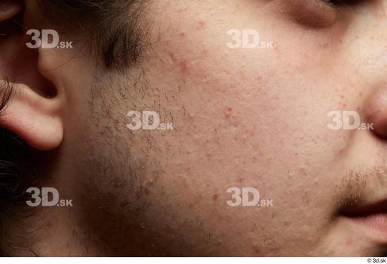 Face Cheek Hair Skin Man White Slim Studio photo references