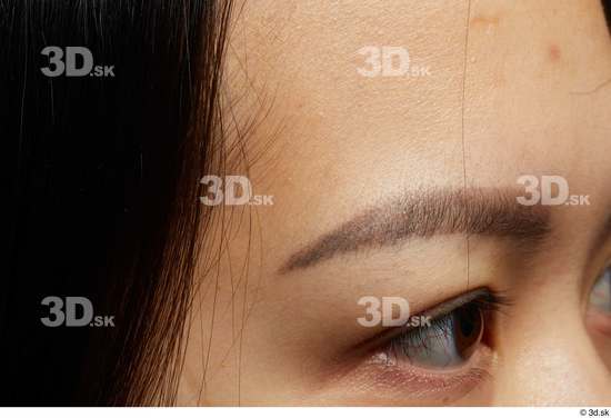 Eye Face Hair Skin Woman Asian Slim Studio photo references