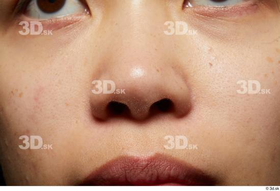 Face Mouth Nose Skin Woman Asian Slim Studio photo references