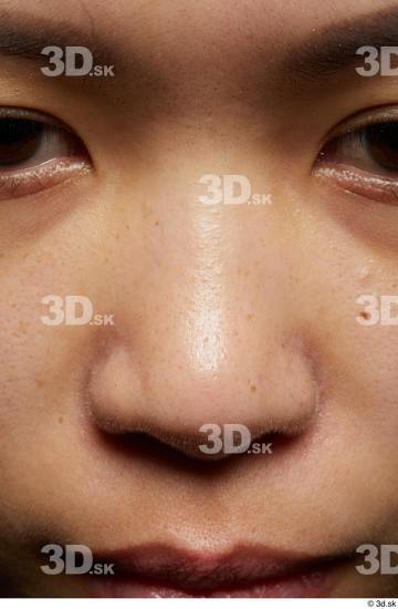 Face Nose Skin Woman Asian Slim Studio photo references