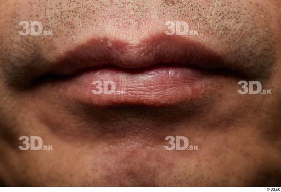 Face Mouth Skin Man Asian Slim Studio photo references