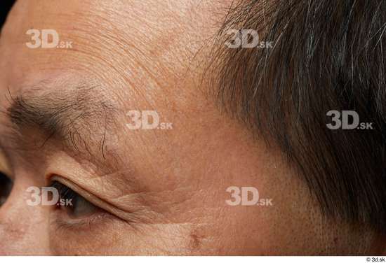 Eye Face Hair Skin Man Asian Slim Wrinkles Studio photo references