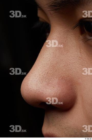 Face Nose Skin Man Asian Slim Studio photo references