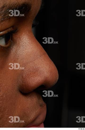 Face Nose Skin Man Black Slim Studio photo references