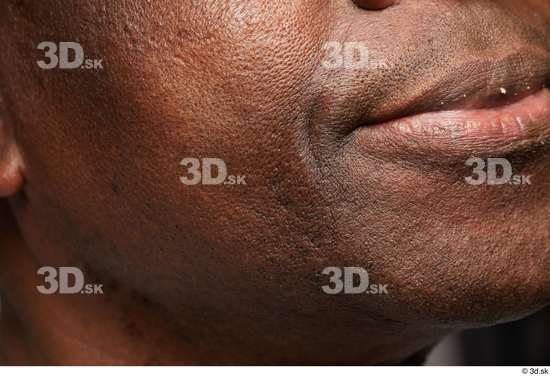 Mouth Cheek Skin Man Black Studio photo references