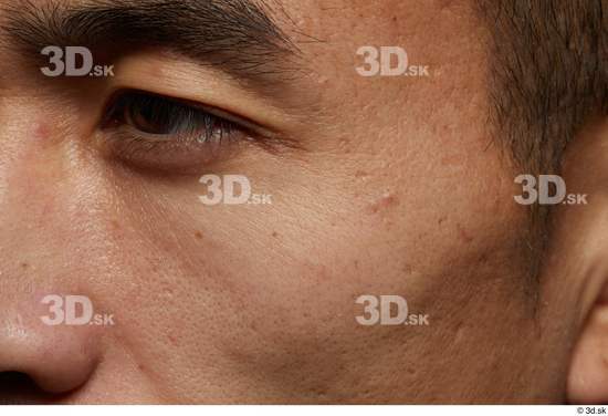 Eye Face Cheek Hair Skin Man Asian Slim Studio photo references