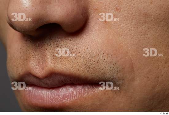 Face Mouth Nose Skin Man Asian Slim Studio photo references