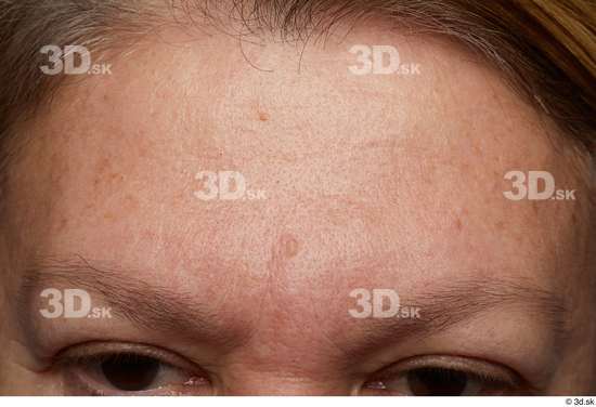 Face Hair Skin Woman Chubby Wrinkles Studio photo references