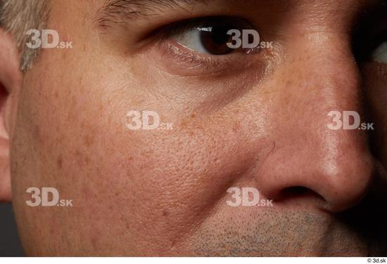 Eye Face Nose Cheek Skin Man White Slim Studio photo references