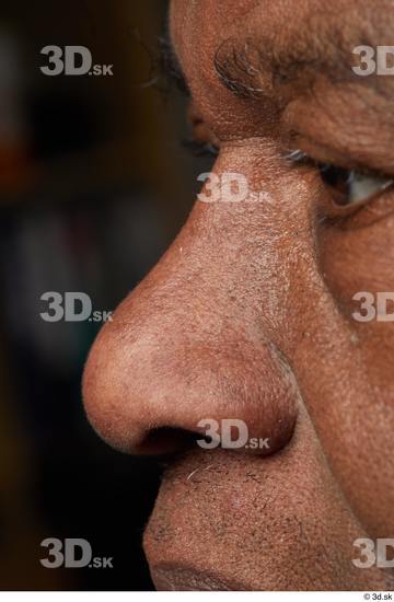 Face Nose Skin Man Black Slim Wrinkles Studio photo references