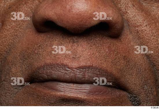 Face Mouth Nose Skin Man Black Slim Wrinkles Studio photo references