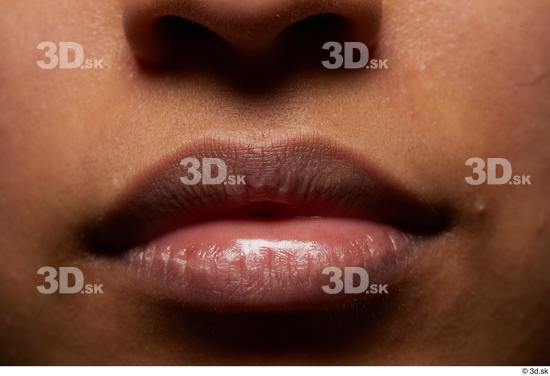 Face Mouth Skin Woman Slim Studio photo references