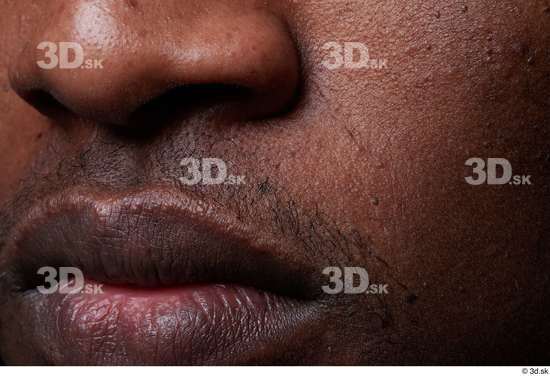 Face Mouth Nose Skin Man Black Slim Studio photo references