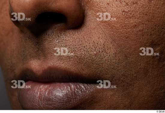 Face Mouth Nose Skin Man Black Slim Studio photo references