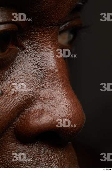 Face Nose Skin Man Black Slim Studio photo references