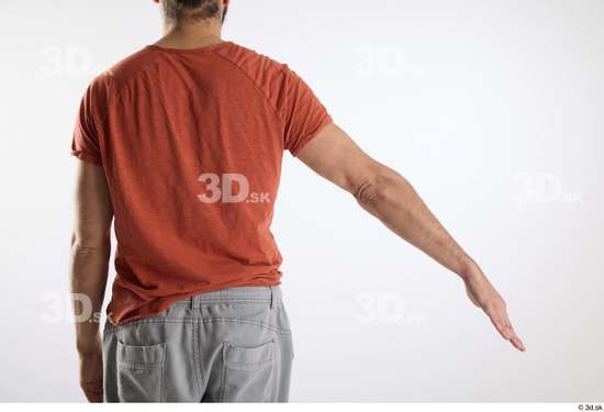 Man White Slim Male Studio Poses