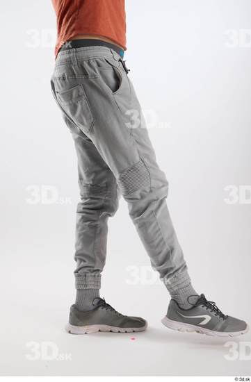 Man White Slim Male Studio Poses