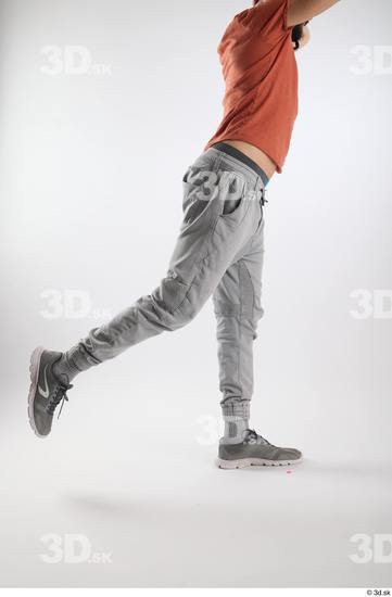 Man White Slim Male Studio Poses