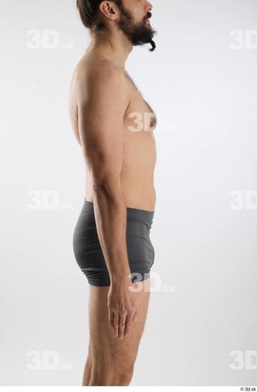 Man White Slim Male Studio Poses