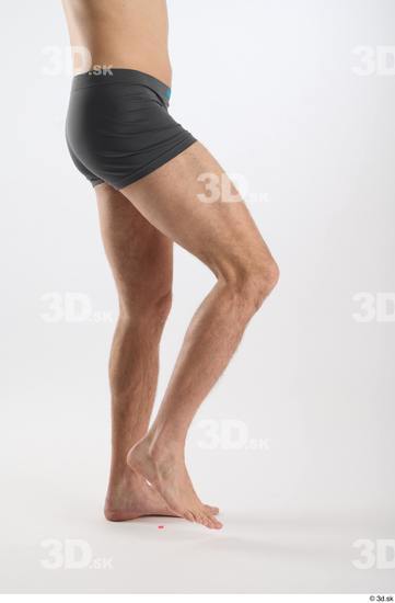 Man White Slim Male Studio Poses