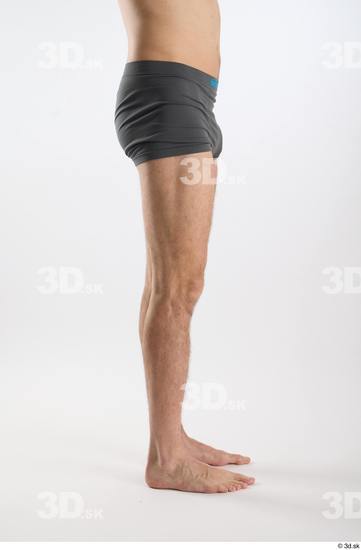 Man White Slim Male Studio Poses