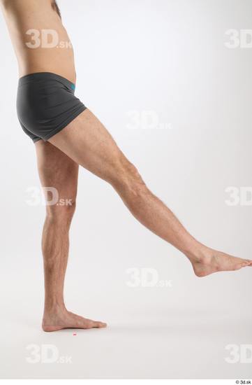 Man White Slim Male Studio Poses