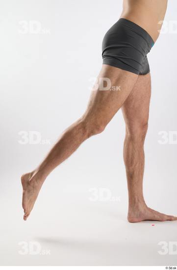 Man White Slim Male Studio Poses