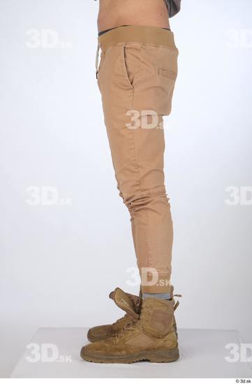 Man White Slim Male Studio Poses