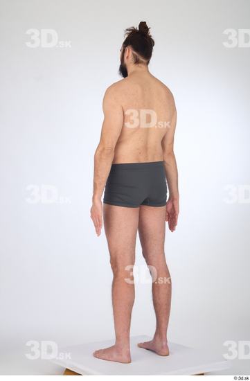 Man White Slim Male Studio Poses