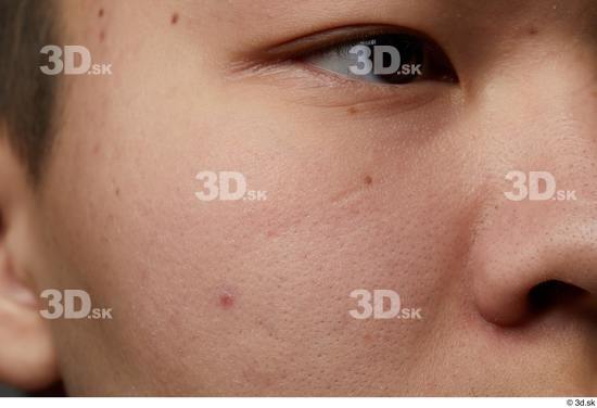 Eye Face Nose Cheek Skin Man Asian Slim Studio photo references