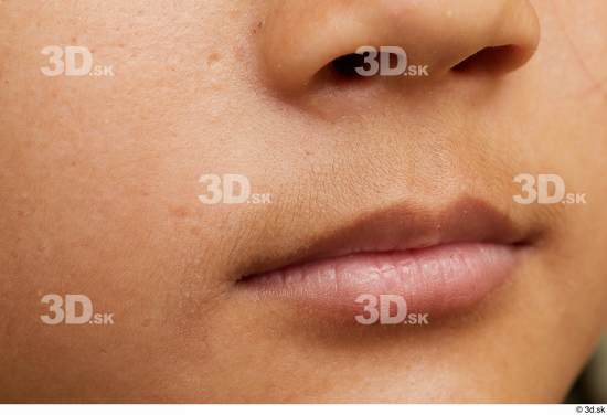 Face Mouth Nose Skin Man Asian Slim Studio photo references