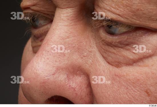 Eye Face Nose Skin Man White Chubby Wrinkles Studio photo references