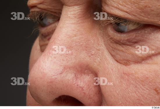 Eye Face Nose Skin Man White Chubby Wrinkles Studio photo references